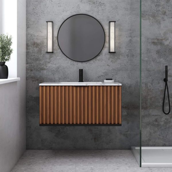 high end bathroom vanities. 36 Inch Floating Vanity - Terra Collection