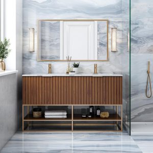 60 Inch Bathroom Vanity - Terra Collection by BemmaDesign
