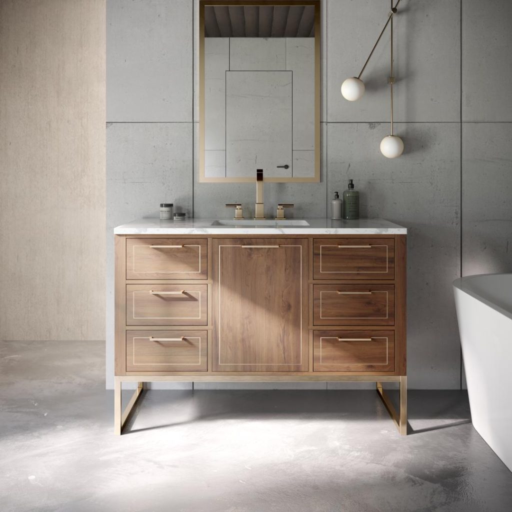 48 inch bathroom vanity Markham Collection by BemmaDesign