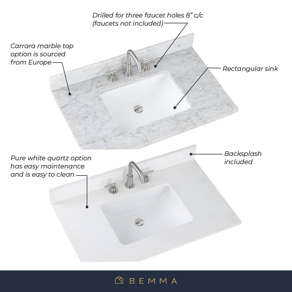 48 Inch Bathroom Vanity - Bemma Design