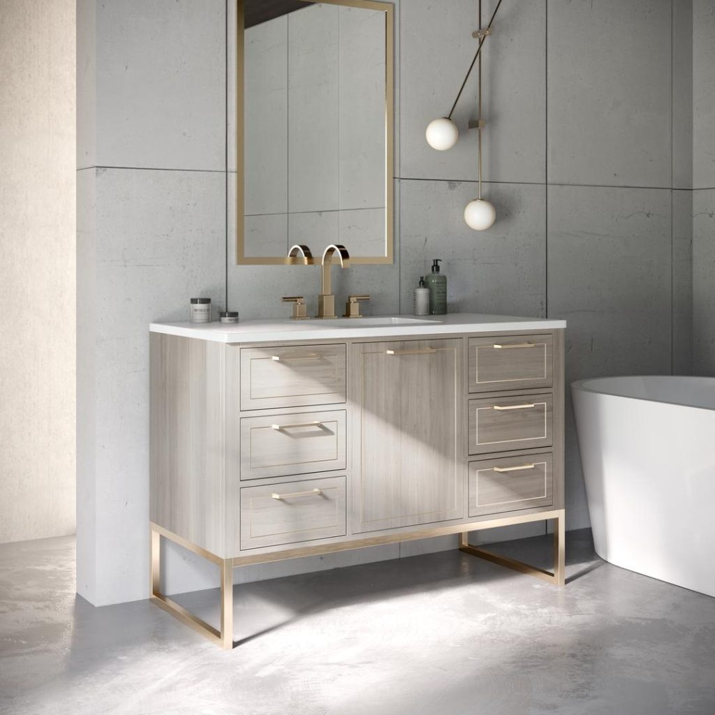 48 inch bathroom vanity Markham Collection by BemmaDesign
