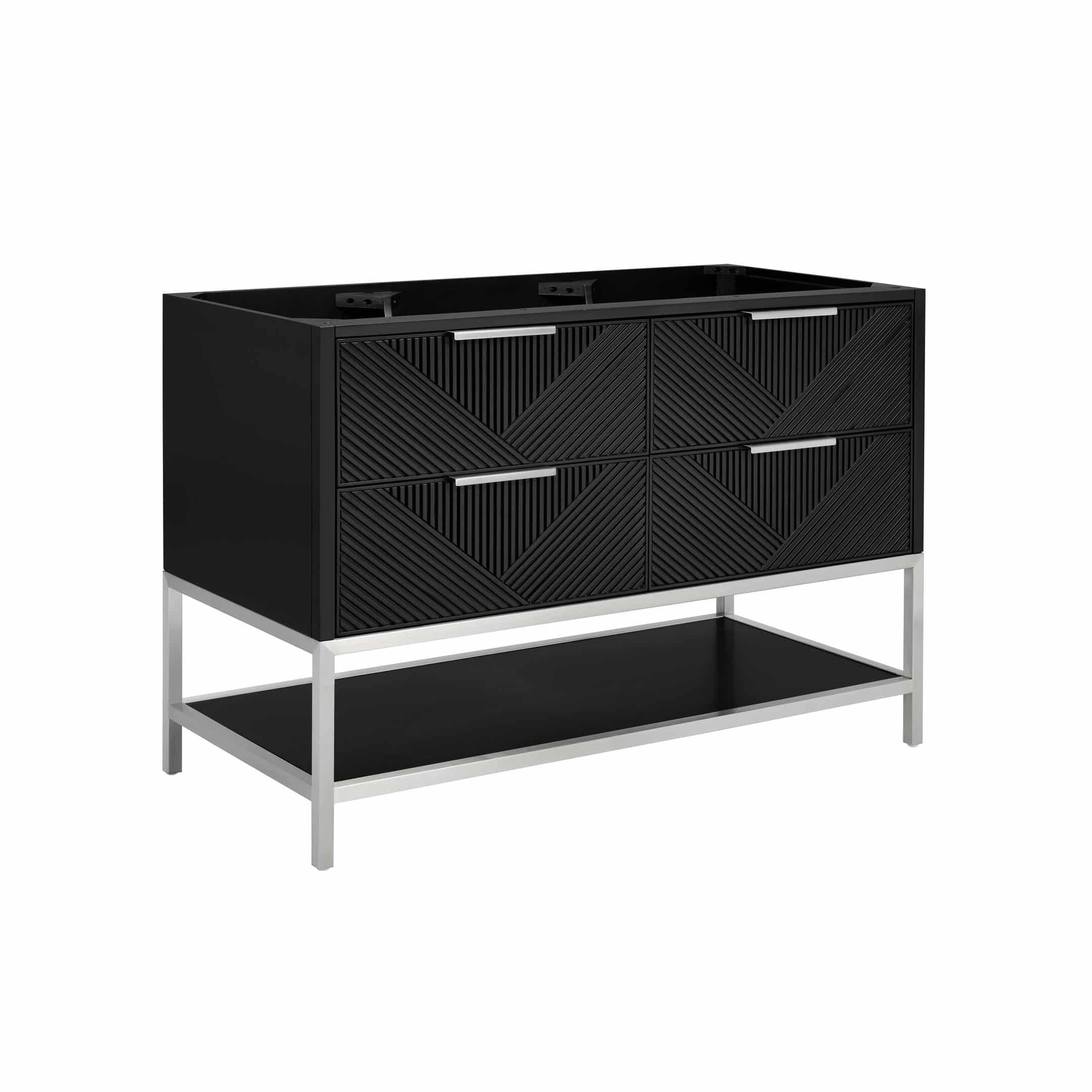 Diamond 48″ Bathroom Vanity – Base Only - BEMMA